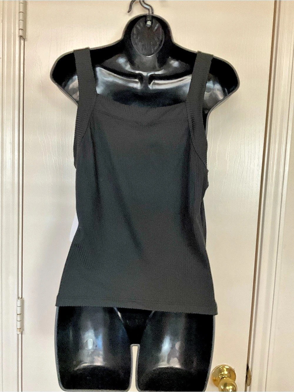 Abound Ribbed Square Neck Tank Top - Picture 2 of 5